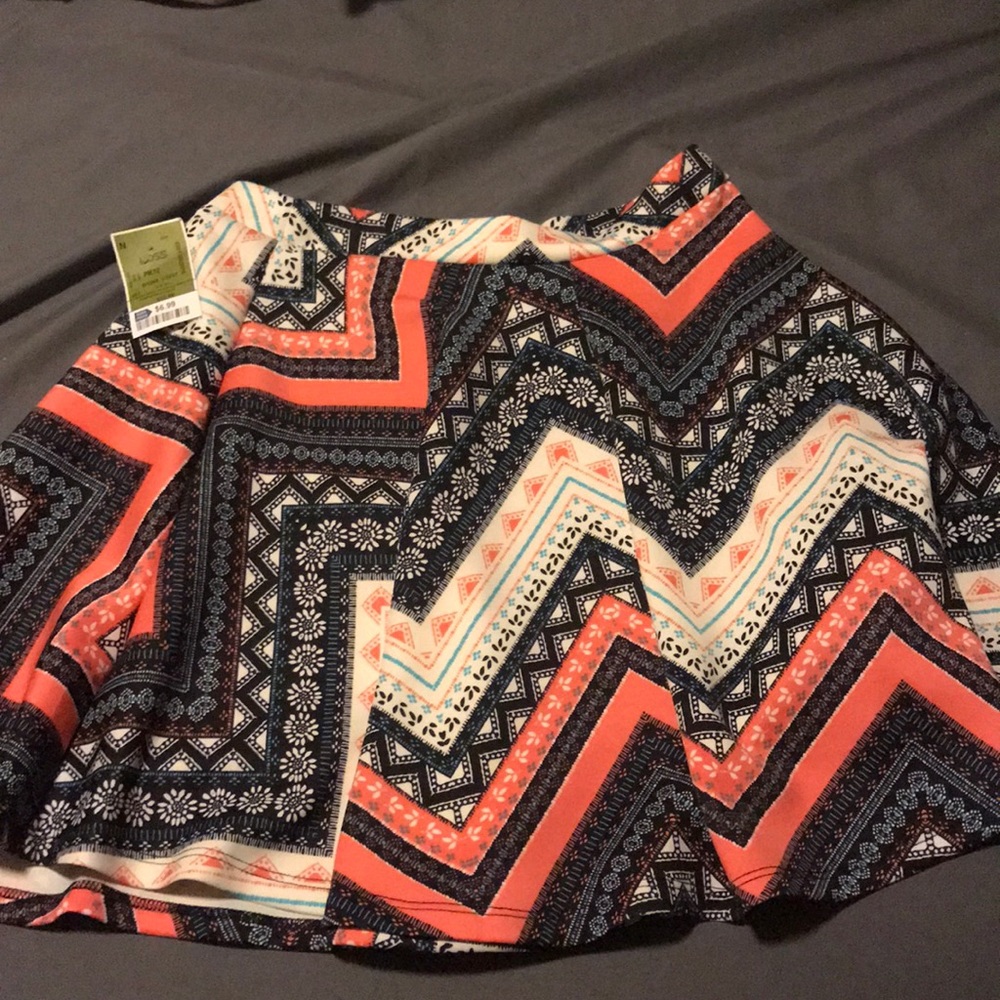 Multicolored skirt